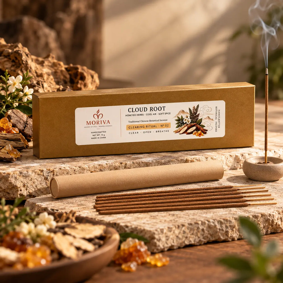 MORIVA-20261021-P001-06 | CLOUD ROOT | Botanical Incense