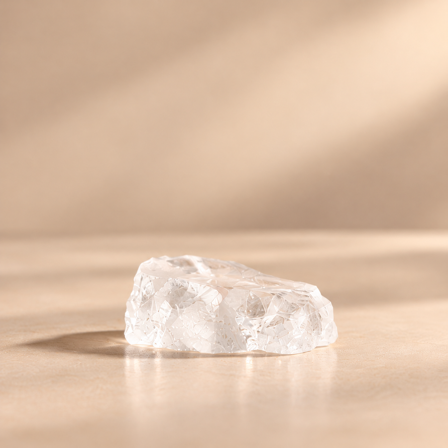 Clear Quartz Incense Holder