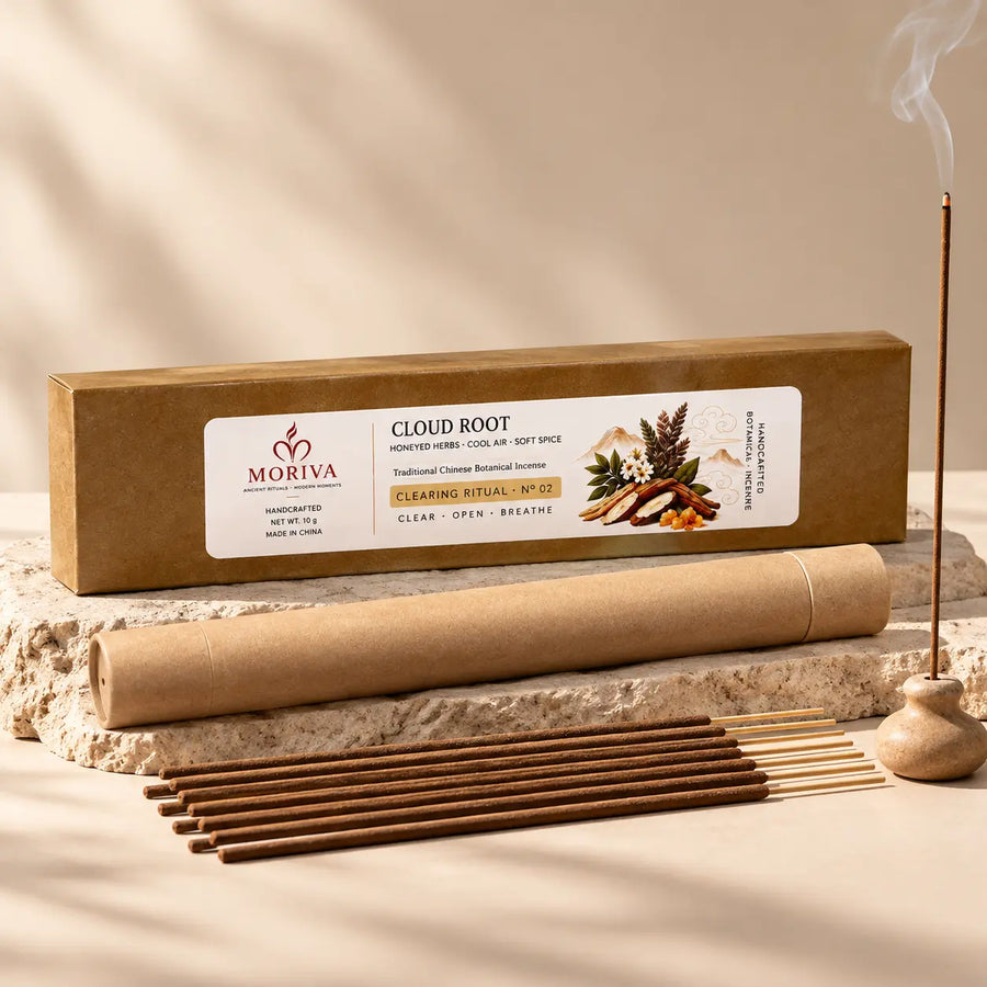 MORIVA-20261021-P001-01 | CLOUD ROOT | Botanical Incense