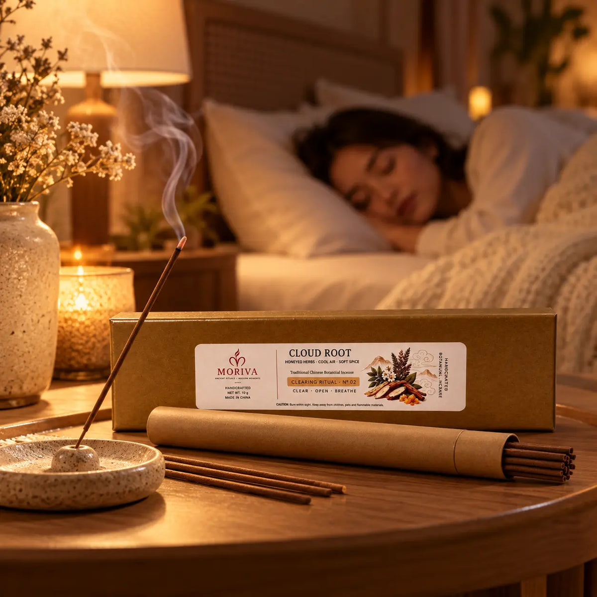 MORIVA-20261021-P001-04 | CLOUD ROOT | Botanical Incense
