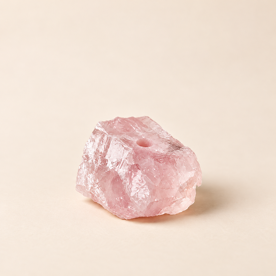 Rose Quartz Incense Holder
