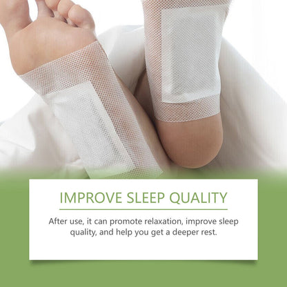 HOUKEA Bamboo Charcoal Foot Patches Gentle Daily Foot Cleaning and Body Care Bamboo Charcoal Foot Care Patch - moriva