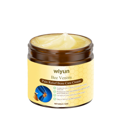 Wiyun Bee Venom Joint Care Cream Gentle And Soothing Wrist Knee Massage Body Topical Daily Care Cream - moriva