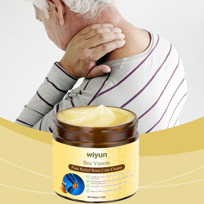 Wiyun Bee Venom Joint Care Cream Gentle And Soothing Wrist Knee Massage Body Topical Daily Care Cream - moriva